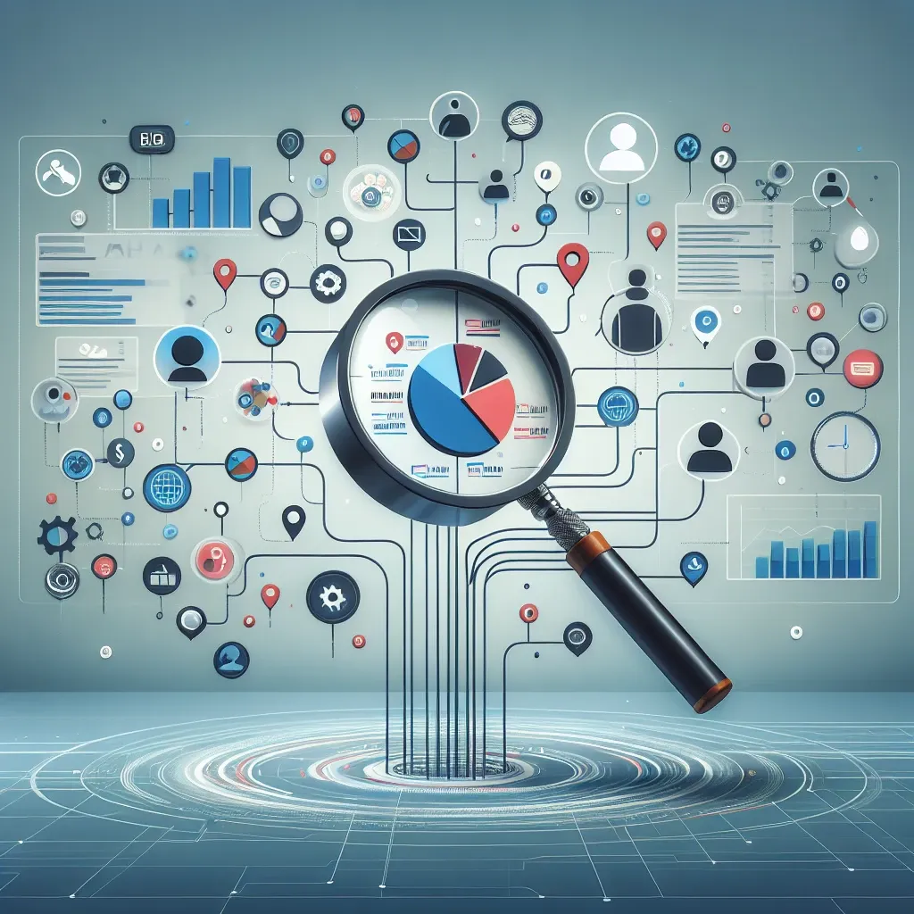 "Infographic illustrating how brands utilize public data to monitor competitors, featuring key strategies and tools for competitive analysis in strategic intelligence."